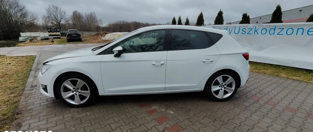 Seat Leon cena 21900 przebieg: 153000, rok produkcji 2013 z Warszawa małe 79